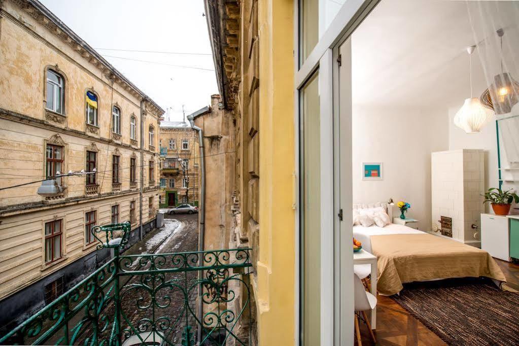 Apartament On Kostiushka Liov Exterior foto